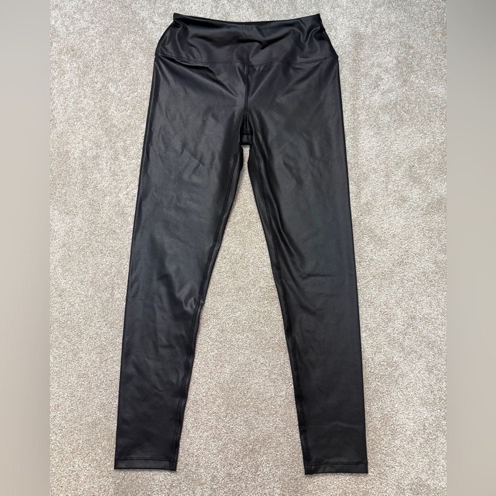 Year Of Ours - Faux Leather Athletic Legging - size Large - Excellent Condition